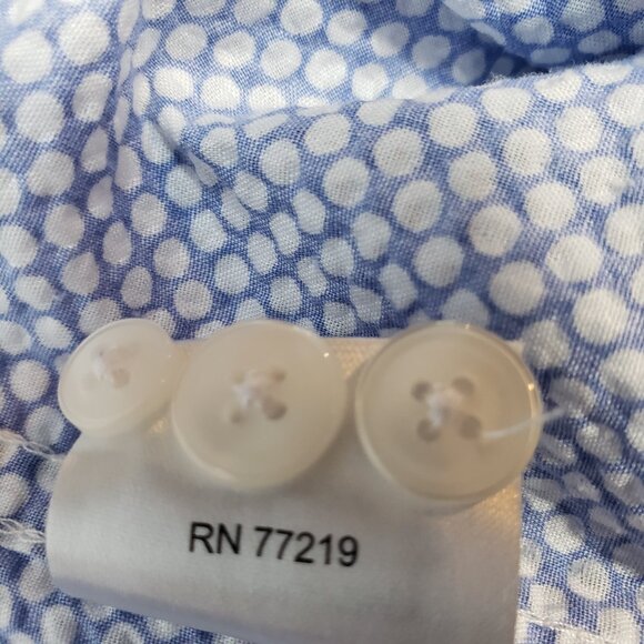 JOE Joseph Abboud Mens Slim Fit Button Down Shirt Short Sleeve  2XLT Tall  /A142 - Picture 10 of 10